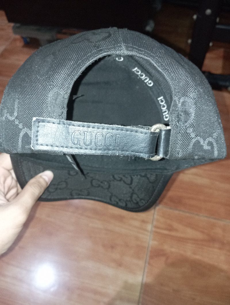 Gucci Casual Hat Pria black, foto 4