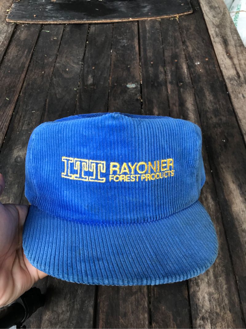 Vintage Skater Hat Pria blue, foto 3