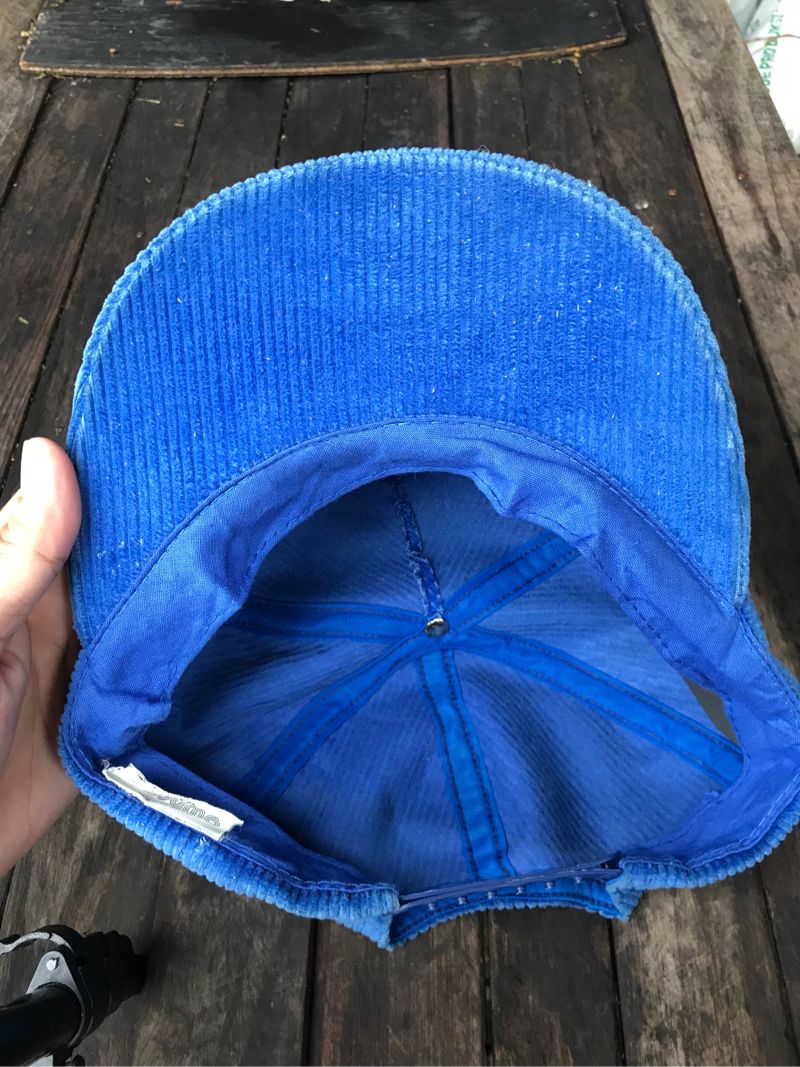 Vintage Skater Hat Pria blue, foto 4
