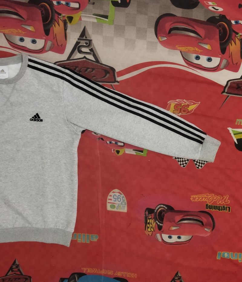 Adidas Casual Sweater Pria gray, foto 2