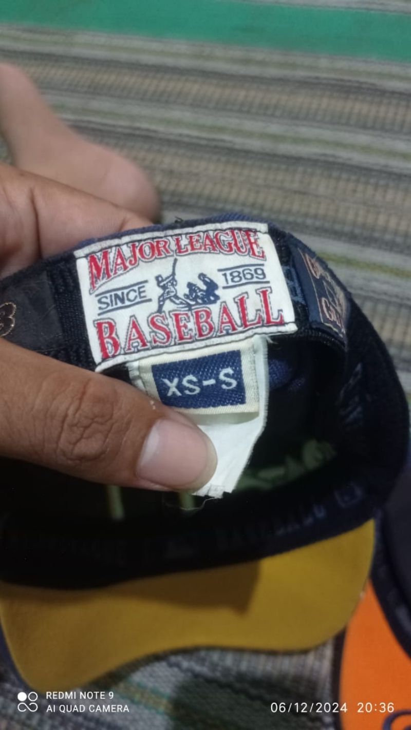 MLB Streetwear Hat Pria purple, foto 3