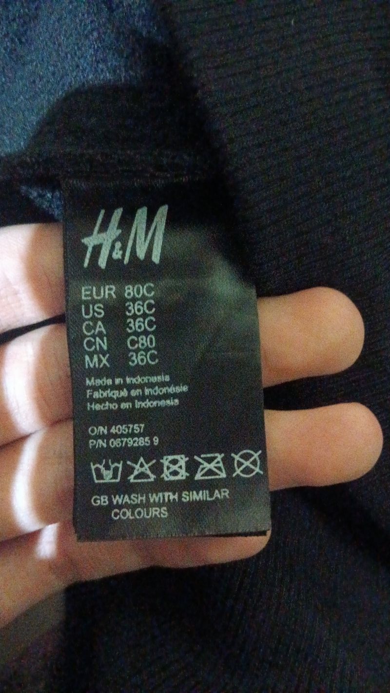H&M Casual Hoody Pria black, foto 5