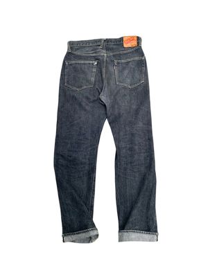 Japanese brand Minimalist Casual Jeans Pria black