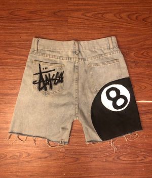 Y2K Reworked Jeans Pria navy blue
