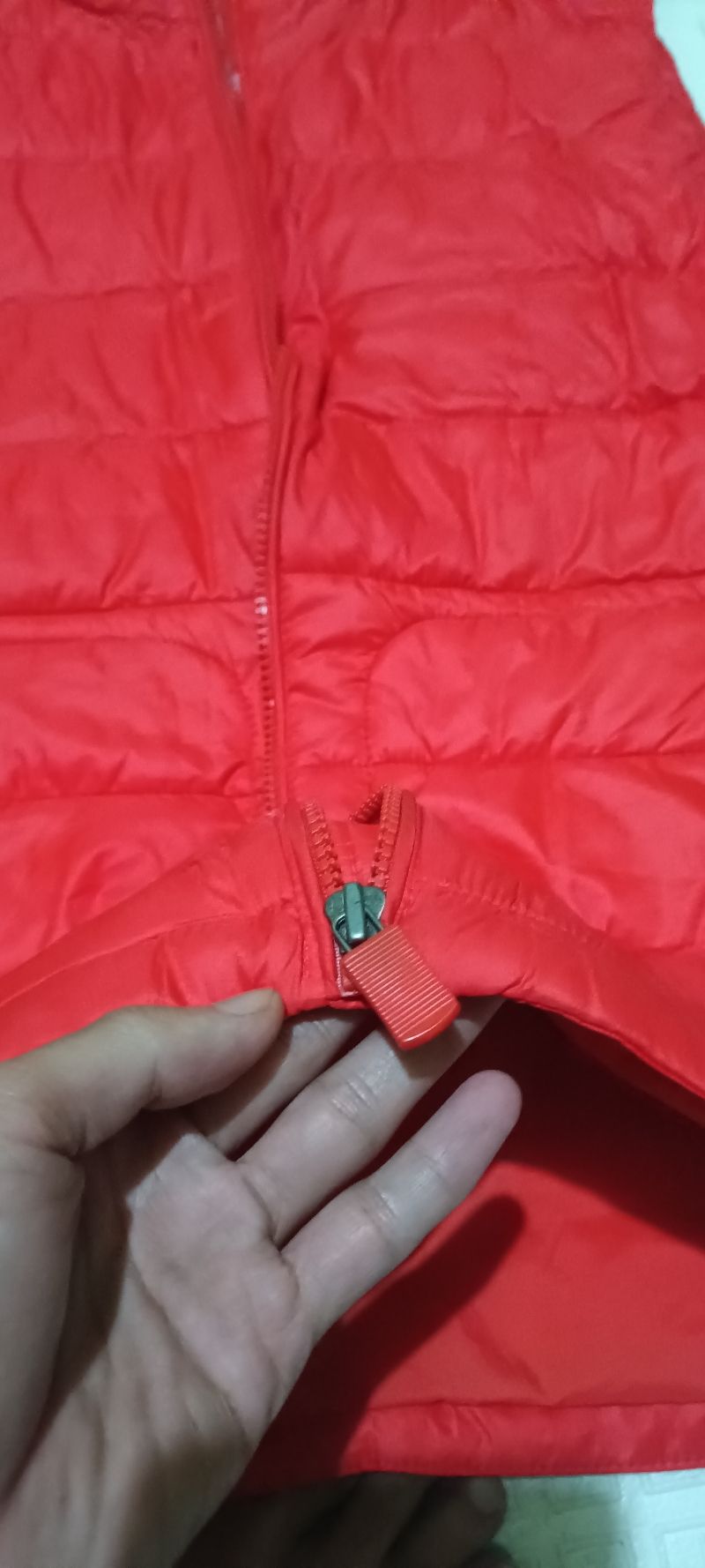 GAP Streetwear Casual Puffer jacket Pria red, foto 6