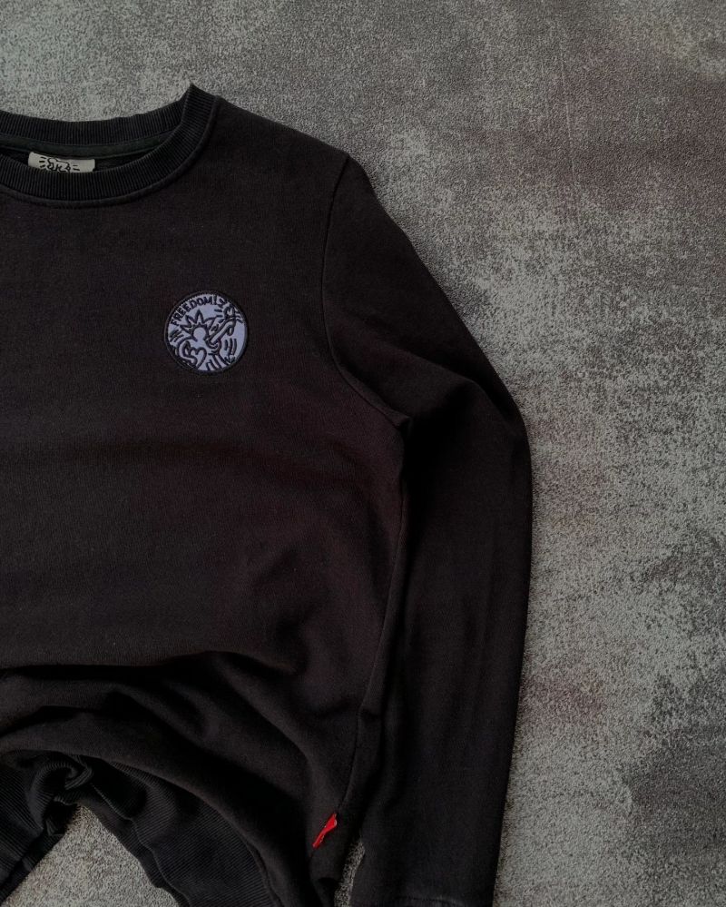 Keith Haring Luxury Sweatshirt Pria black, foto 2