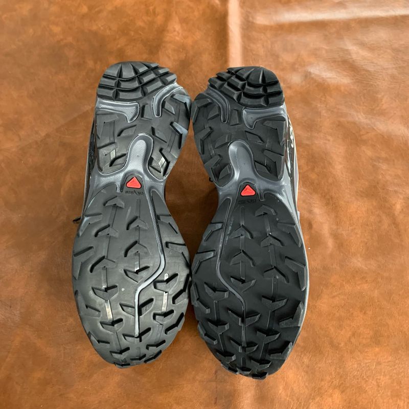 Salomon Gorpcore Sneakers Pria white black, foto 7