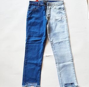 Indie Casual Skinny jeans Wanita blue