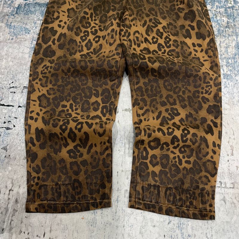 Vintage Jeans Pria brown cream, foto 3