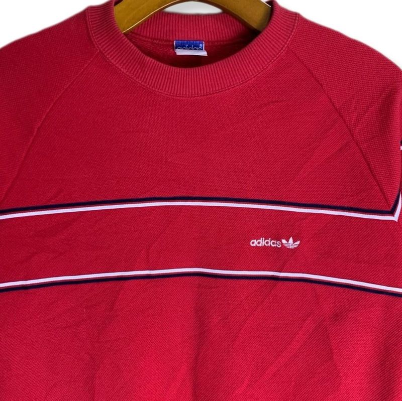 Adidas Casual Sweatshirt Pria red, foto 2