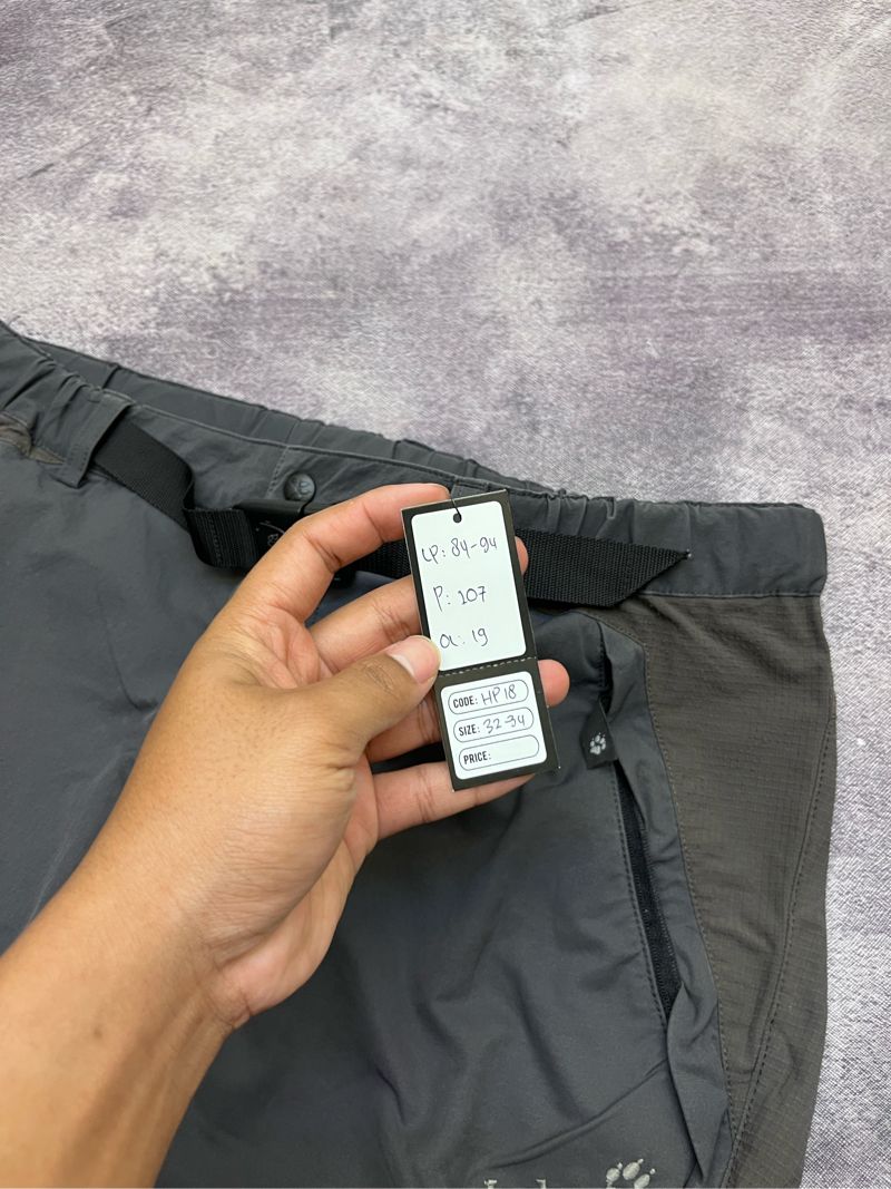 Jack Wolfskin Gorpcore Biker Tracksuit Pria tan, foto 6