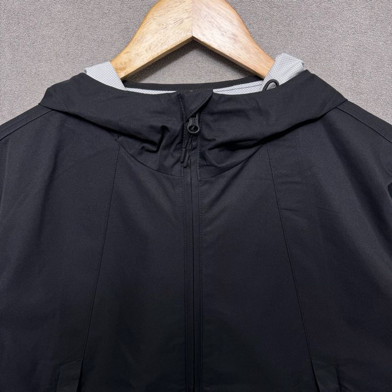 Global Work Streetwear Gorpcore Windbreaker Pria black, foto 5