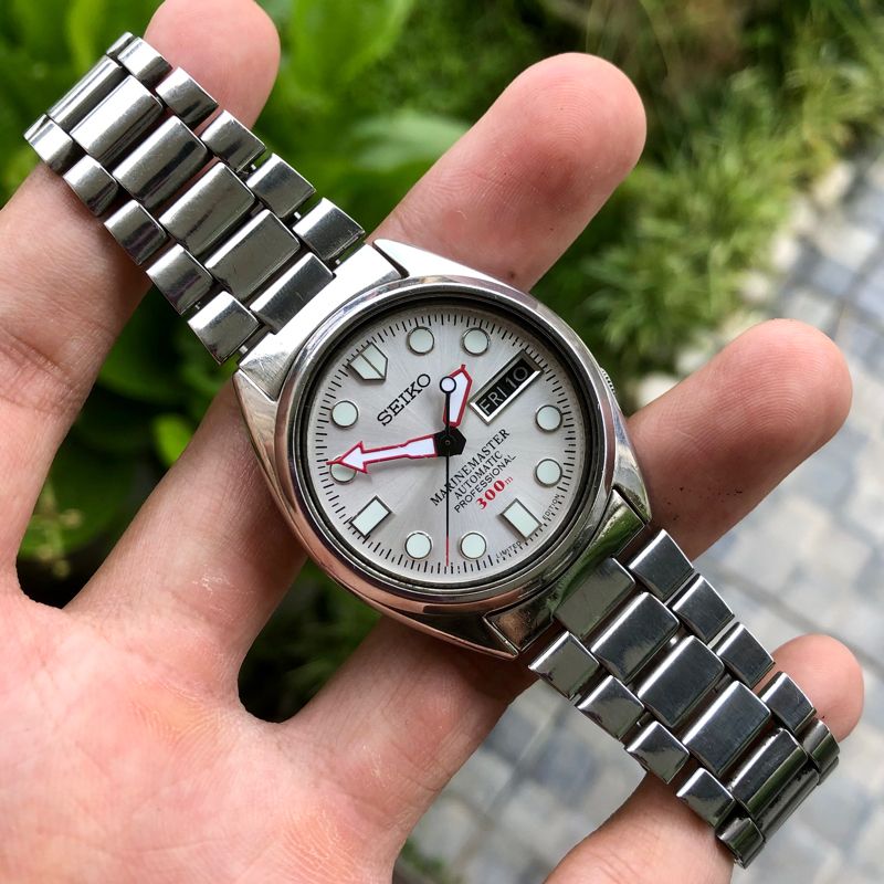 Seiko Vintage Casual Pria silver, foto 7