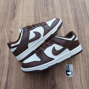 Nike Casual Sneakers Wanita white brown