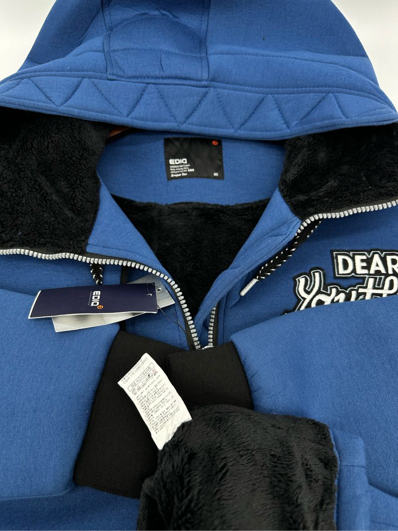 Casual Windbreaker Pria black blue, foto 2