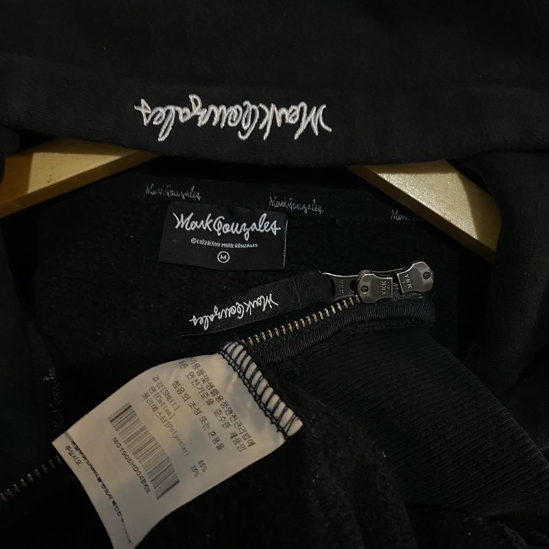 Mark Gonzales Casual Jumper Pria black, foto 3