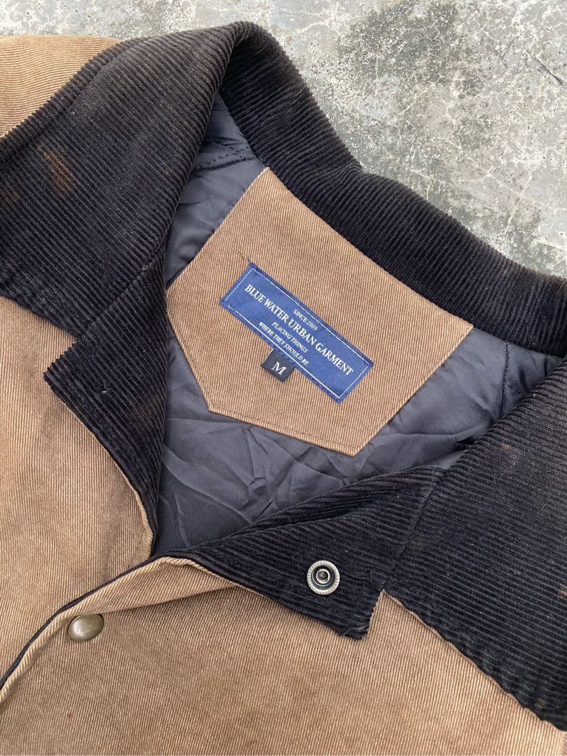 Vintage Denim jacket Pria brown, foto 4
