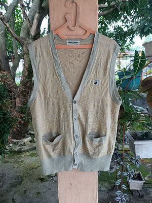 Japanese brand Vintage Vest Pria gold silver