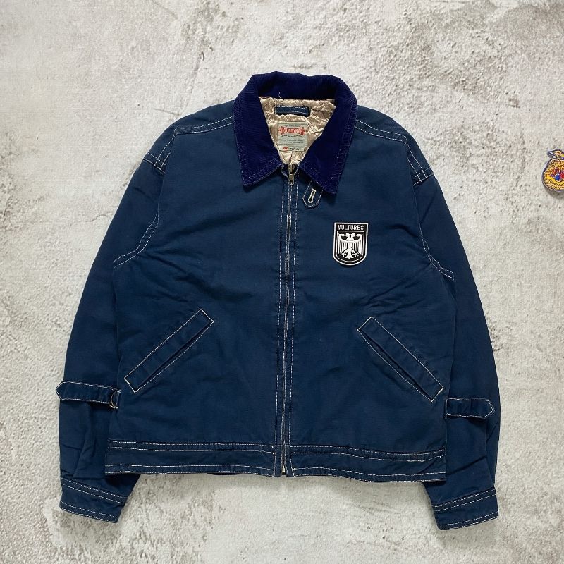 Vintage Denim jacket Pria navy blue, foto 4