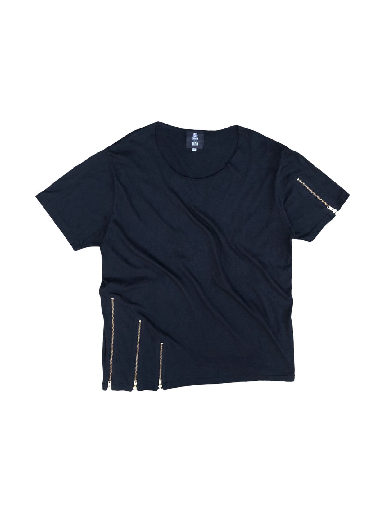 Goth Avant Garde T-shirt Pria black