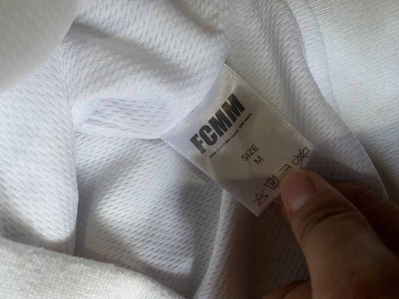 FCMM Casual Sweatshirt Pria white black, foto 4