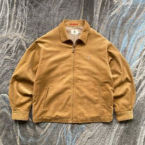 Hush Puppies Vintage Casual Harrington jacket Pria brown