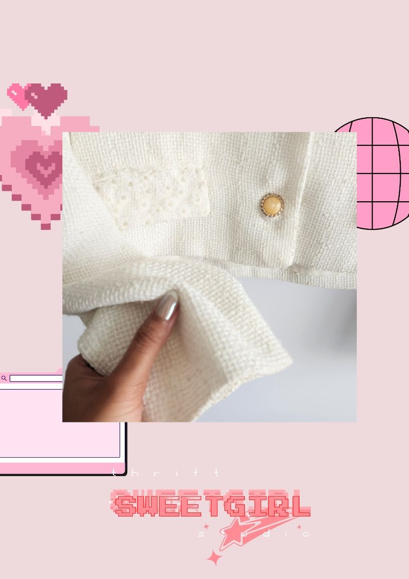Pomelo Casual Blazer Wanita white, foto 6