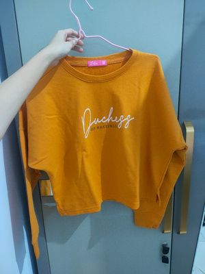 Casual Sweater Wanita orange