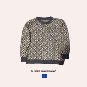 Casual Sweater Wanita navy