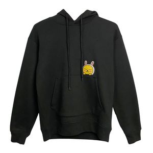 Minimalist Casual Hoody Pria black