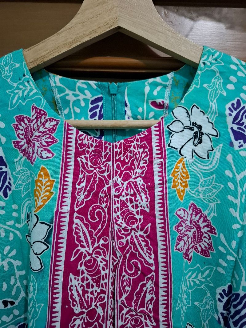 Luxury Blouse Wanita multicolor green, foto 4