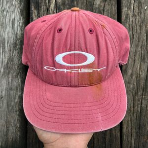 Oakley Sportswear Cosplay Hat Pria burgundy