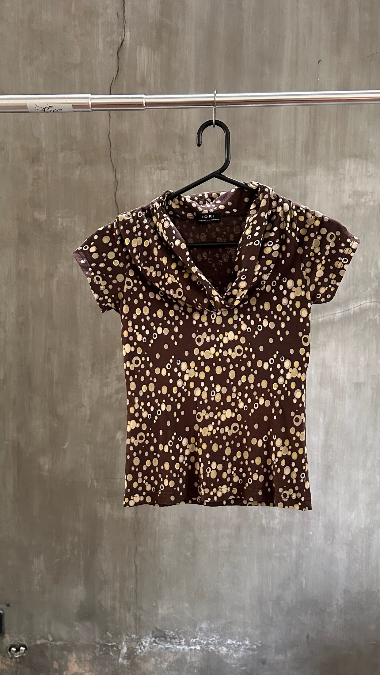 Casual Blouse Wanita brown, foto 2