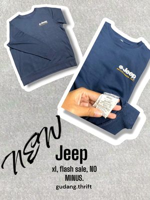 Jeep Vintage Hoody Pria navy