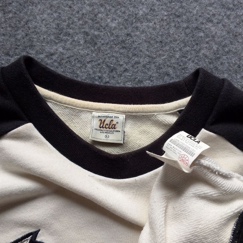Casual Sweater Pria black cream, foto 5