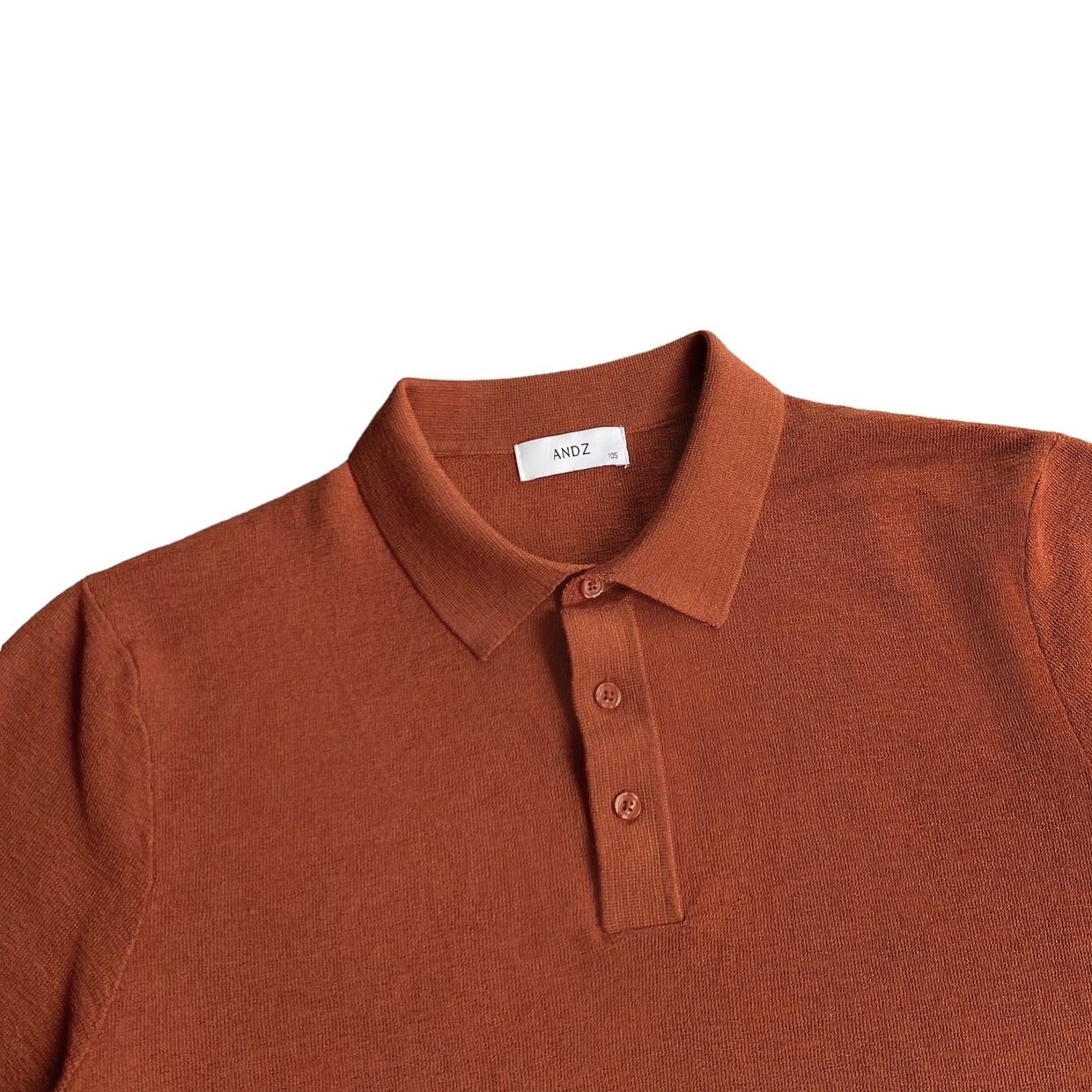 Casual Polo shirt Pria orange, foto 3
