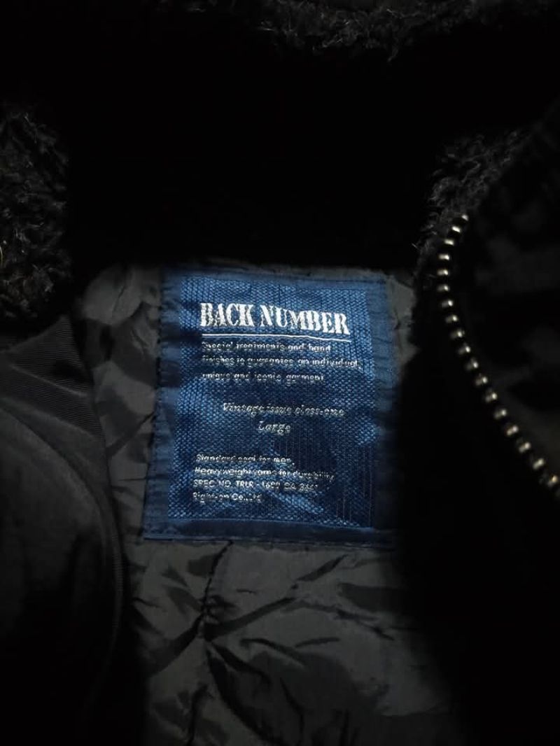 Back Number Vintage Track jacket Pria black, foto 3