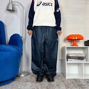 Champion Y2K Sportswear Tracksuit Pria navy