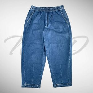 Streetwear Y2K Jeans Pria blue