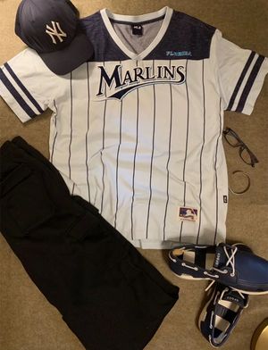 MLB Vintage Streetwear T-shirt Pria blue