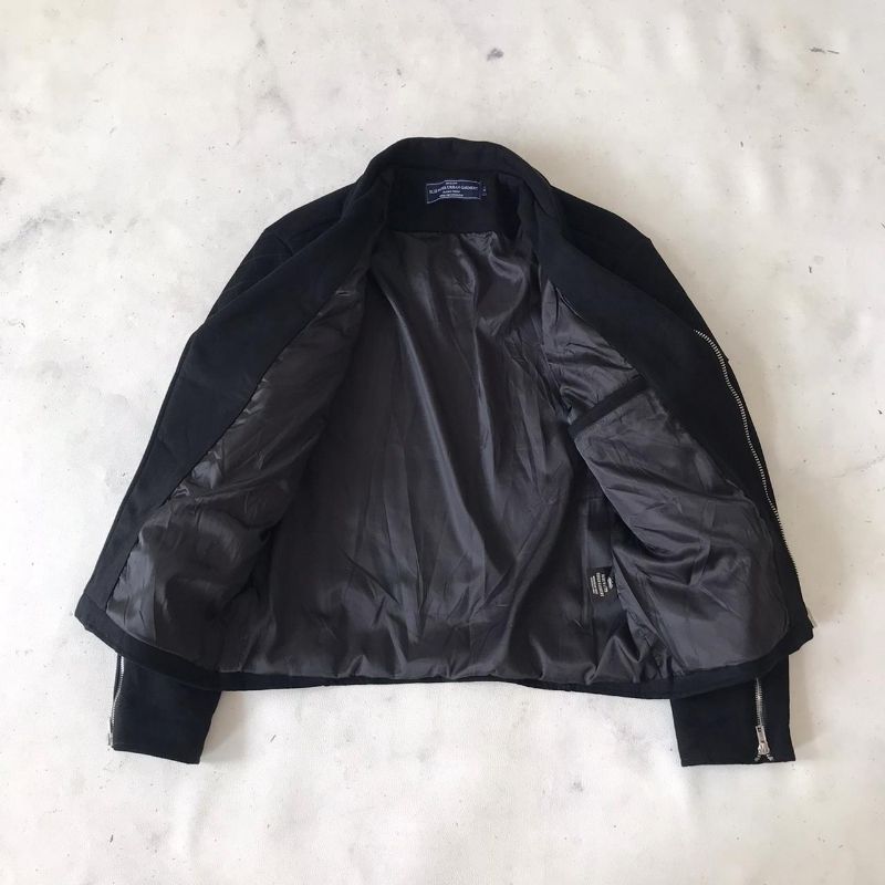 Streetwear Y2K Leather jacket Pria black, foto 5