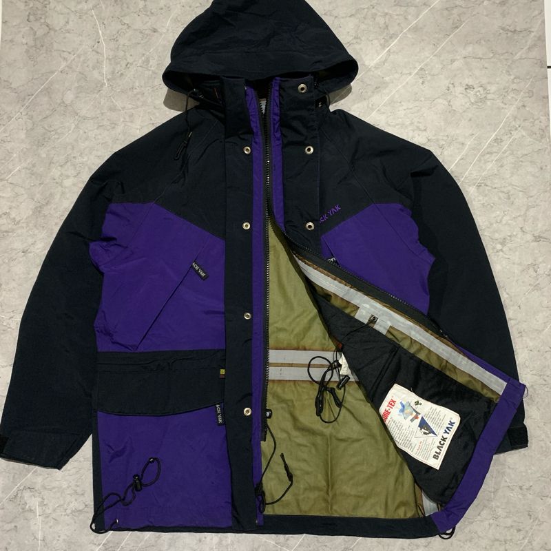 Blackyak Gorpcore Parka Pria purple black, foto 4