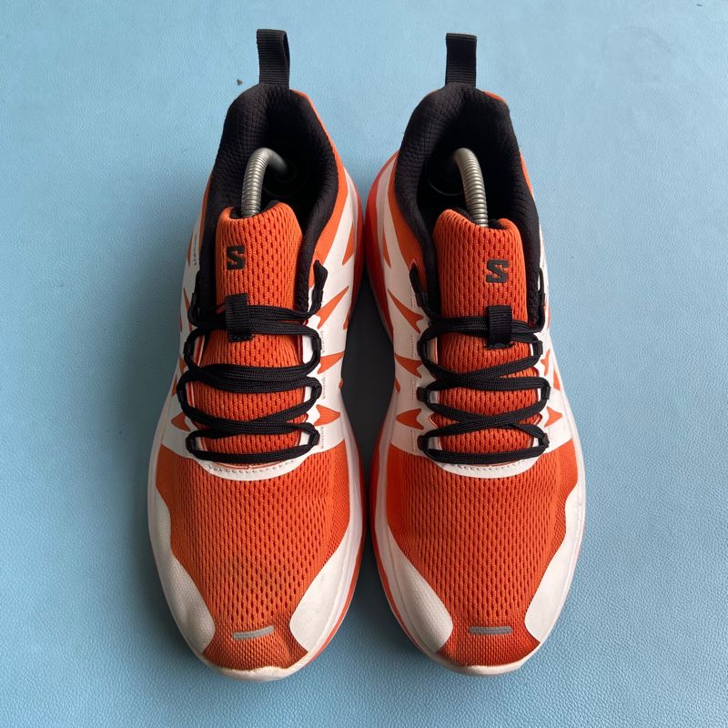 Salomon Gorpcore Casual Sneakers Pria white orange, foto 3