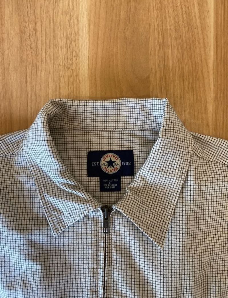 Converse Casual Formal shirt Pria white, foto 4