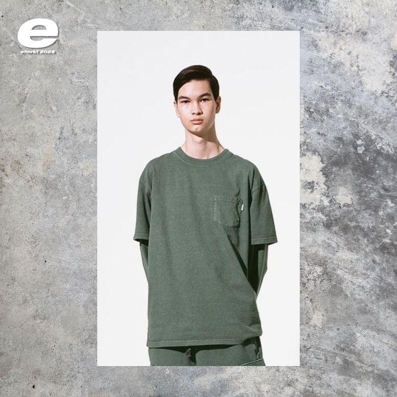 thisisneverthat Casual T-shirt Pria green, foto 2