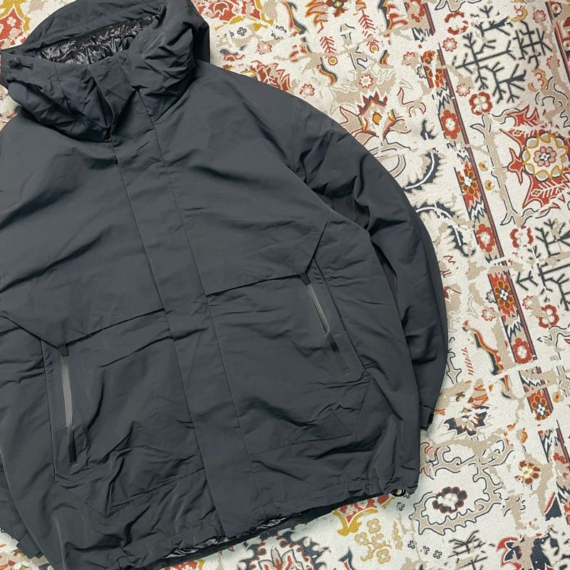 Jil Sander Luxury Parka Pria gray, foto 3