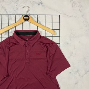 EXR Sportswear Polo shirt Pria burgundy