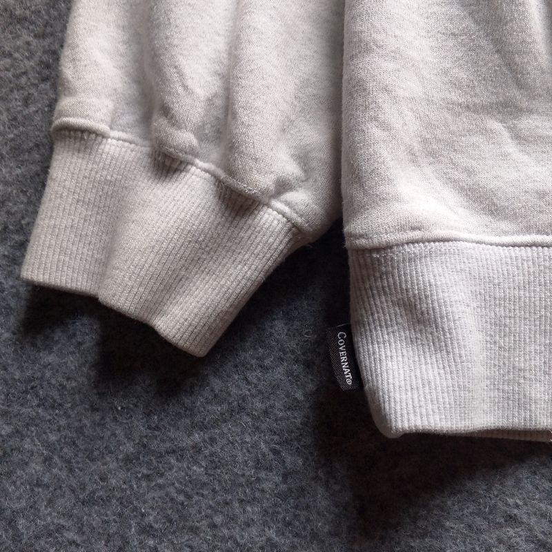 Covernat Casual Sweater Pria white, foto 4