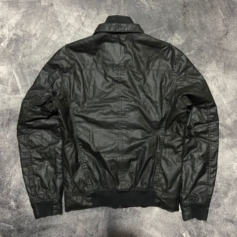 ZARA Luxury Leather jacket Pria black, foto 5