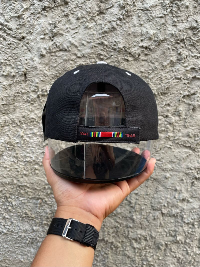 Vintage Hat Pria black, foto 3